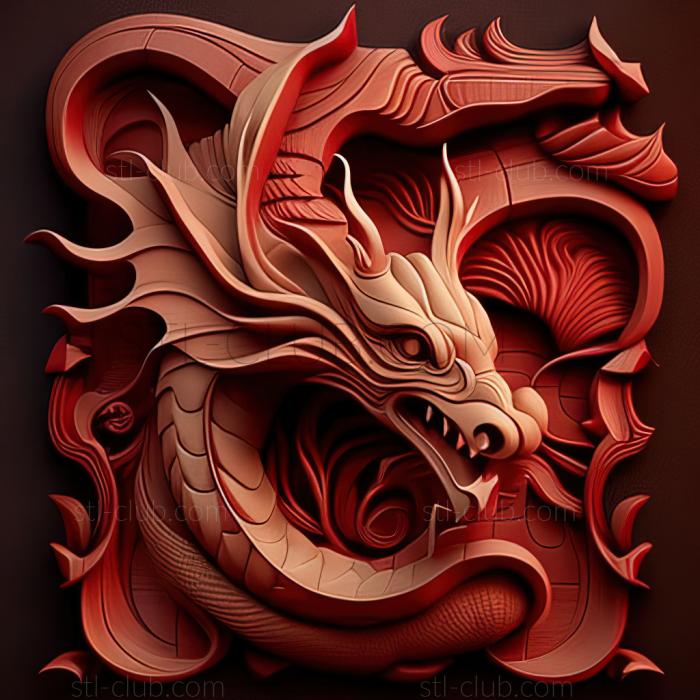 3D model st Mushu FROM Mulan (STL)